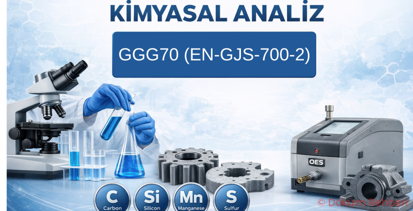 GGG70 (EN-GJS-700-2) Kimyasal Analizi ve Özellikleri