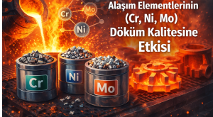 Alaşım Elementlerinin (Cr, Ni, Mo) Döküm Kalitesine Etkisi