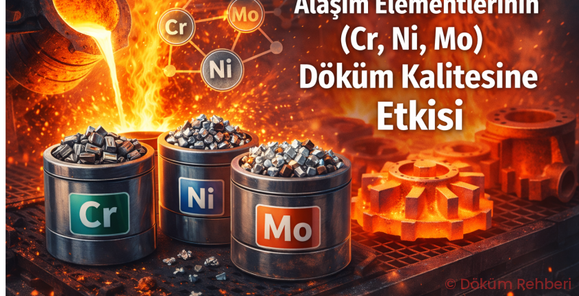 Alaşım Elementlerinin (Cr, Ni, Mo) Döküm Kalitesine Etkisi