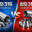 AISI 316 ile AISI 316L (EN 1.4404) Arasındaki Teknik Farklar