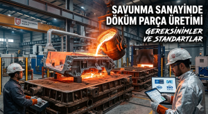 Savunma Sanayinde Döküm Parçaların Rolü