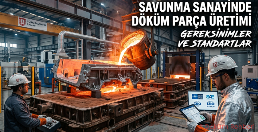Savunma Sanayinde Döküm Parçaların Rolü