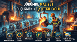 Dökümde Maliyet Düşürmenin 7 Etkili Yolu