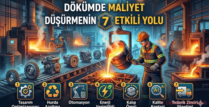 Dökümde Maliyet Düşürmenin 7 Etkili Yolu